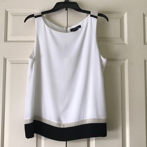 White and black tank
